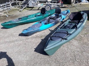 Second Hand Wilderness and Ocean fishing kayaks for sale in Wexford, Ireland